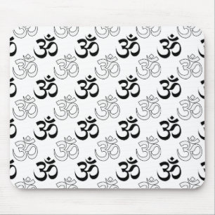 Alfombrilla De Ratón Símbolo Om, Aum