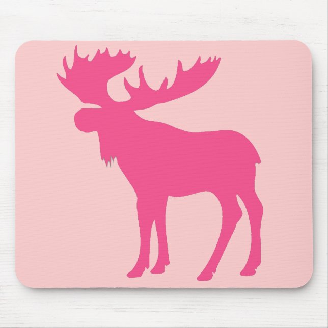 Alfombrilla De Ratón Símbolo sencillo de rosa (Frente)