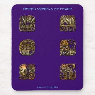 Alfombrilla De Ratón Símbolos de MAYAN en Power Mousepad