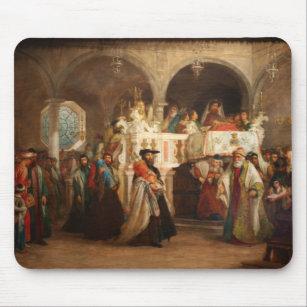 Alfombrilla De Ratón Simchat Torah En Italia - Circa 1850