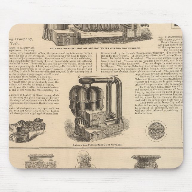 Alfombrilla De Ratón Simounds Manufacturing Company Stewart (Frente)