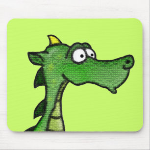 Alfombrilla De Ratón Simpático Dragón Mousepad