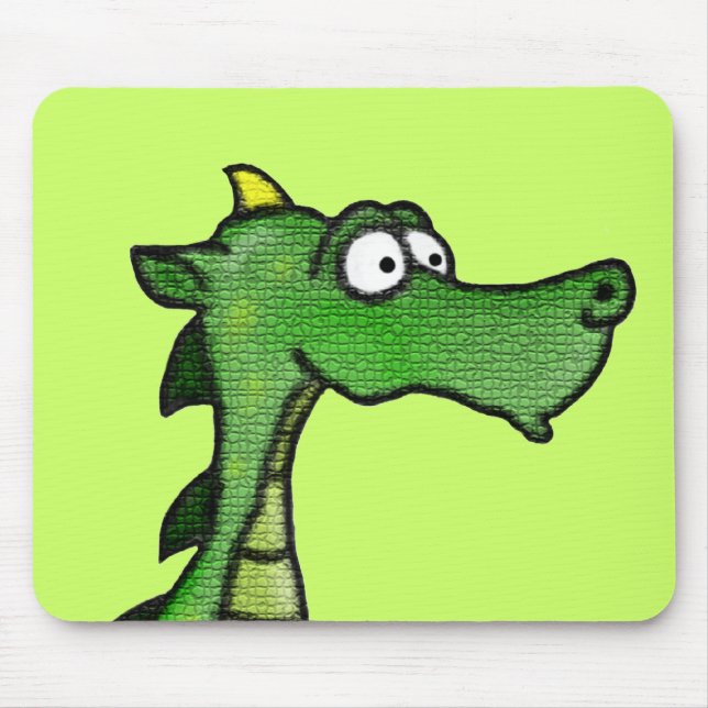 Alfombrilla De Ratón Simpático Dragón Mousepad (Frente)
