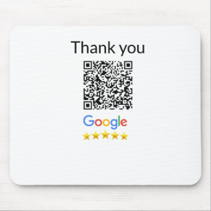 Alfombrilla De Ratón Simple código qr minimalista agregar logo escanear