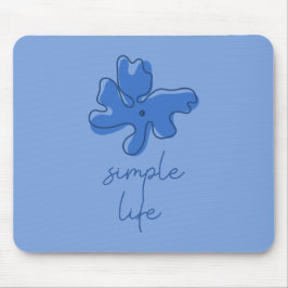 Alfombrilla De Ratón Simple Life Minimalism Mousepad