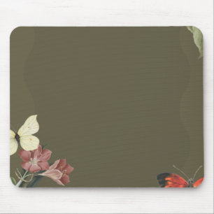 Alfombrilla de ratón simple verde oscuro