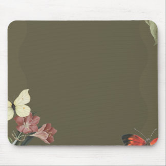 Alfombrilla de ratón simple verde oscuro