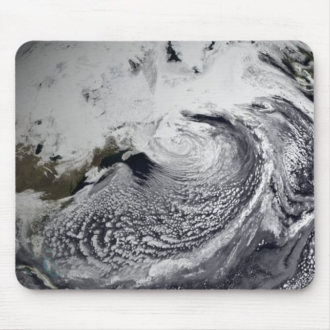 Alfombrilla De Ratón Simulación en nube de un solo día 3 (Frente)