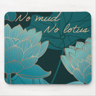 Alfombrilla De Ratón Sin barro, sin almohadilla de ratón Lotus