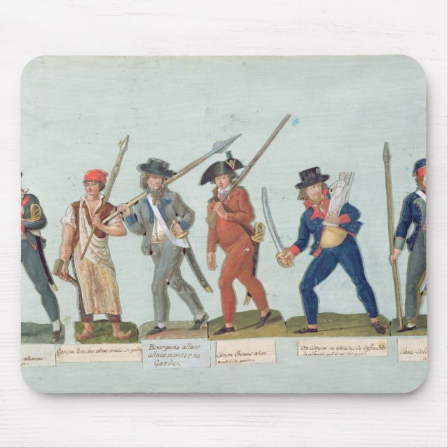 Alfombrilla De Ratón Sin Culotte que enciende su tubo (Frente)