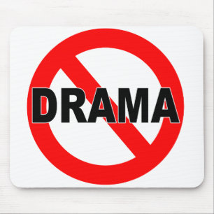 Alfombrilla De Ratón Sin drama (Mousepad)