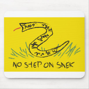 Alfombrilla De Ratón Sin paso en la bandera de Snek Gadsden