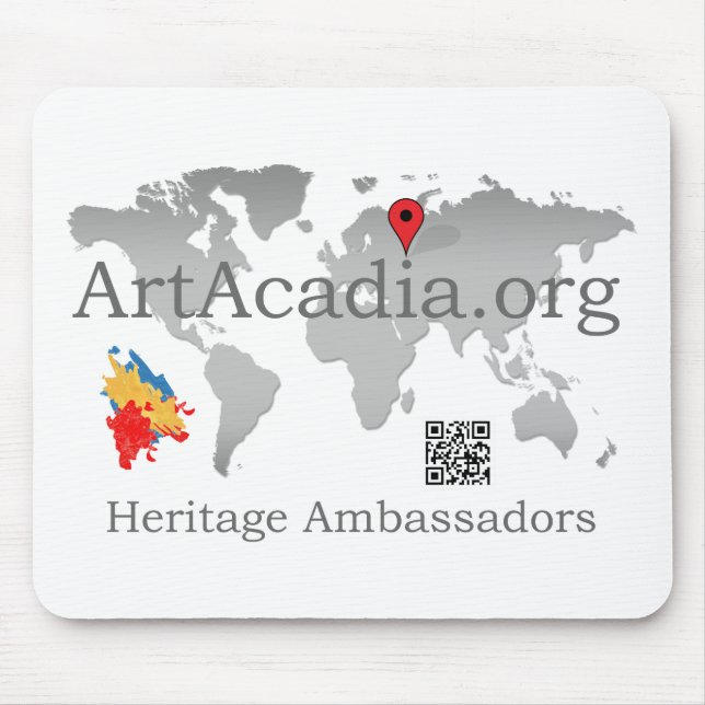 Alfombrilla De Ratón Sinergia del patrimonio - Almohadilla del ratón (Frente)