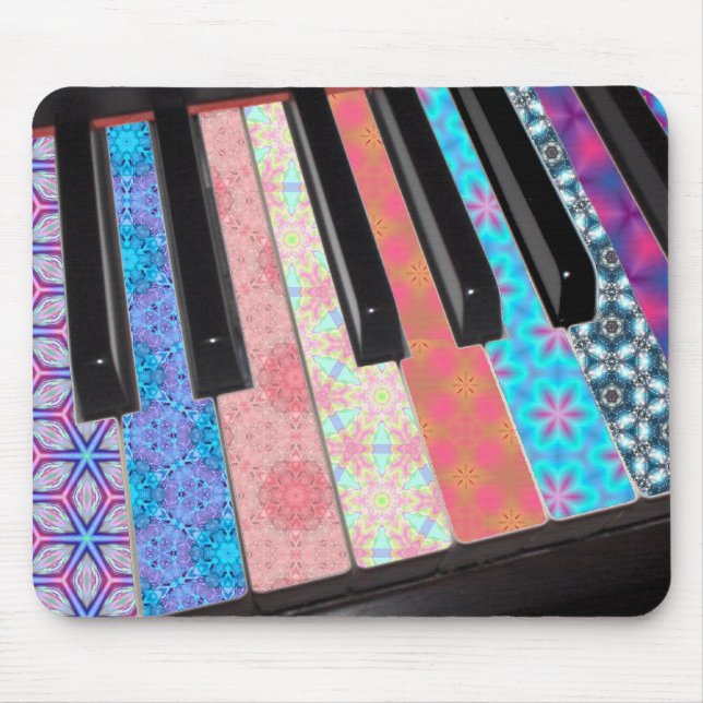Alfombrilla De Ratón Sinfonía del color (Frente)