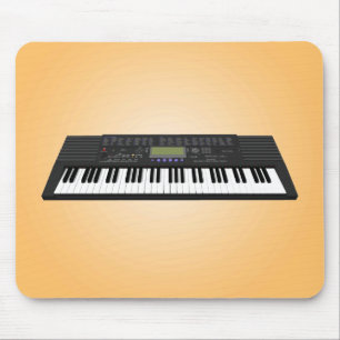 Alfombrilla De Ratón Sintetizador de Teclado Moderno: Modelo 3D: Alfomb