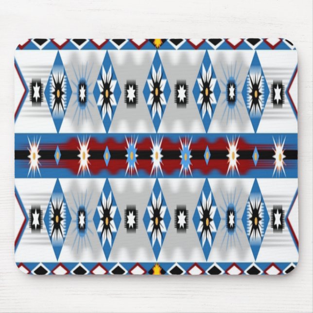 Alfombrilla De Ratón Sioux Mousepad nativo americano (Frente)