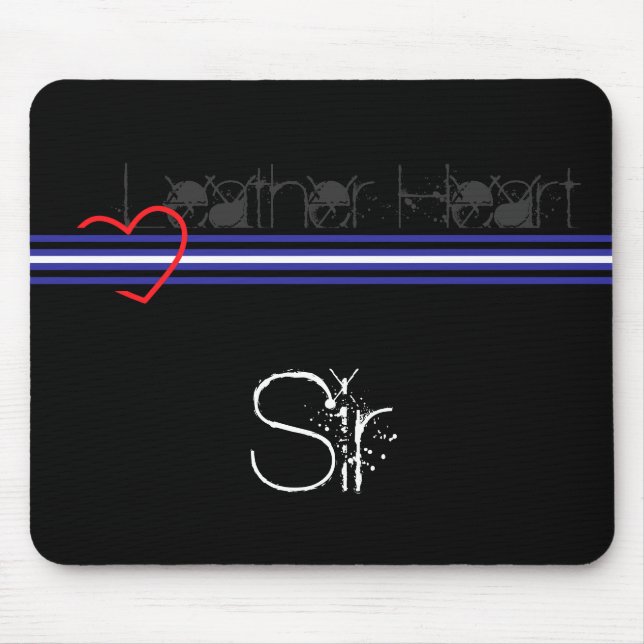 Alfombrilla De Ratón Sir de cuero (Frente)