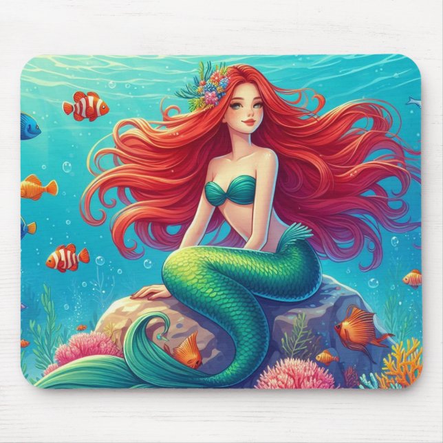 Alfombrilla De Ratón sirena (Frente)