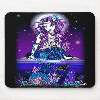 Alfombrilla De Ratón Sirena crepuscular Mousepad de la luna de Uxia