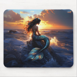 Alfombrilla De Ratón Sirena de sol