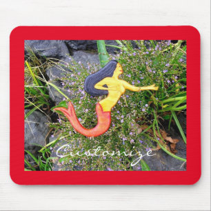 Alfombrilla De Ratón sirena del sirena del redtail