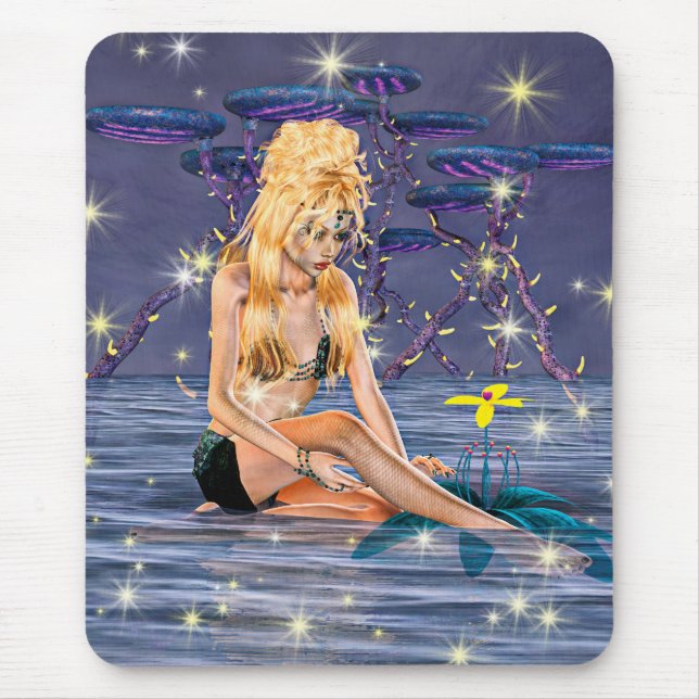 Alfombrilla De Ratón Sirena Dorada (Frente)