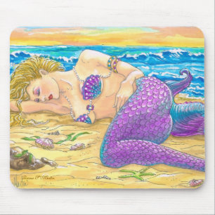 ALFOMBRILLA DE RATÓN SIRENA EL DORMIR
