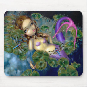 Alfombrilla De Ratón "Sirena" Mousepad de la libélula
