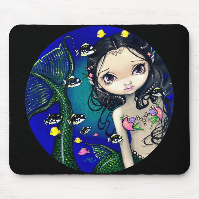 Alfombrilla De Ratón "Sirena" Mousepad de la porta (Frente)