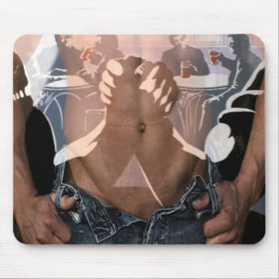 Alfombrilla De Ratón Sirve la noche hacia fuera Mousepad