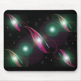 Alfombrilla De Ratón Sistema Solar de la fantasía encendida