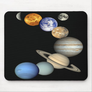 Alfombrilla De Ratón Sistema Solar Mousepad