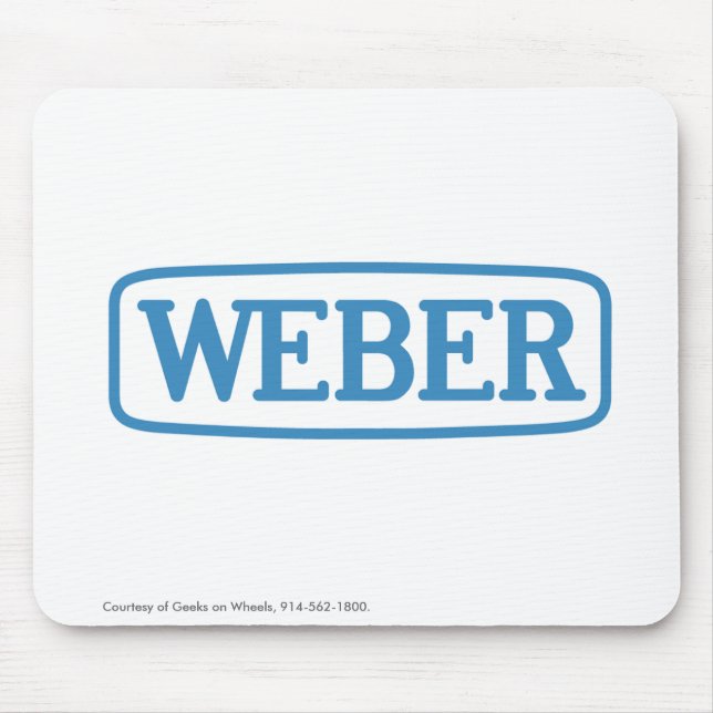 Alfombrilla De Ratón Sistemas de Weber Screwdriving (Frente)