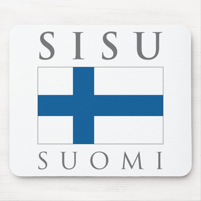 Alfombrilla De Ratón Sisu Suomi (Frente)