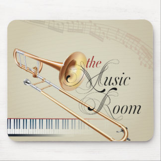 Alfombrilla De Ratón Sitio de la música del Trombone