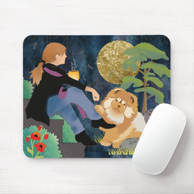 Alfombrilla De Ratón SITZ Y THINKZ Chow - Mousepad (Con ratón)
