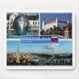 Alfombrilla De Ratón SK Eslovaquia - Bratislava -