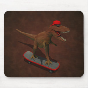 Alfombrilla De Ratón Skateboarding de T Rex