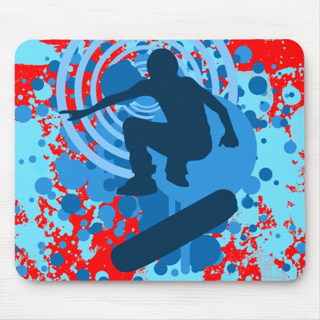 Alfombrilla De Ratón skateboarding : hi-fi (Frente)