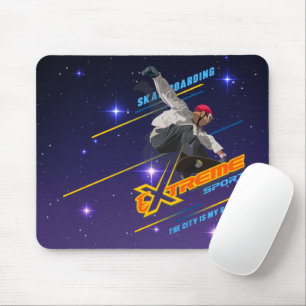 Alfombrilla De Ratón Skateboarding   Mousepad