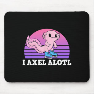 Alfombrilla De Ratón Skater I Axel Alotl Hielo Skyline Axolotl