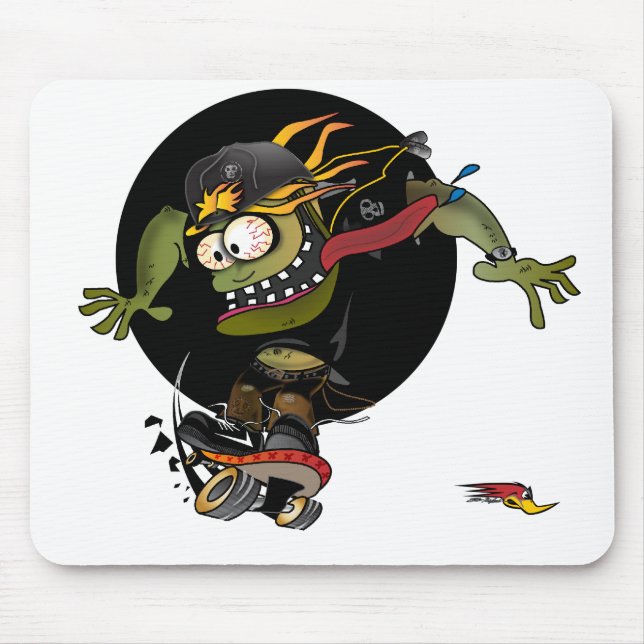 Alfombrilla De Ratón Skater Mousepad (Frente)