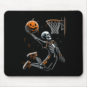 Alfombrilla De Ratón Skeleton Baloncestistas Hombres Chicos Y por Hallo