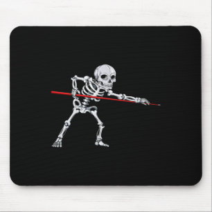 Alfombrilla De Ratón Skeleton Billiards Billiard Pool Snooker Halloween