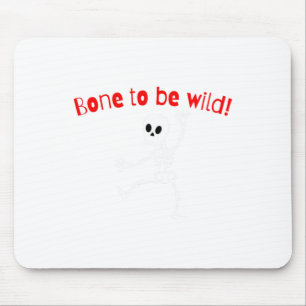 Alfombrilla De Ratón Skeleton Dancing Halloween Funny Bone Wild