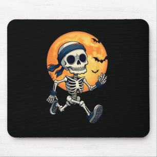 Alfombrilla De Ratón Skeleton Funny Halloween Disstumen Hombres Mujeres
