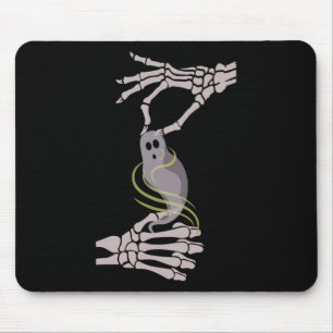 Alfombrilla De Ratón Skeleton Hands Fantasma Halloween