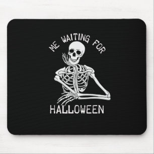 Alfombrilla De Ratón Skeleton Me Espera Por Halloween