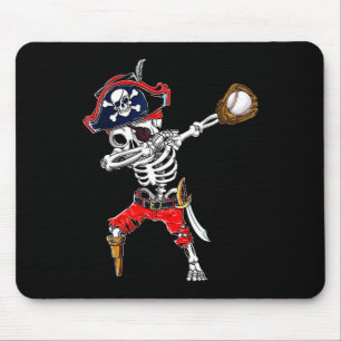 Alfombrilla De Ratón Skeleton Pirate & amp; costo de Halloween para la