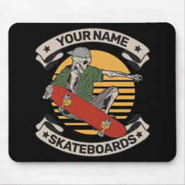 Alfombrilla De Ratón Skeleton Skeleton Personalizado Nose Grab